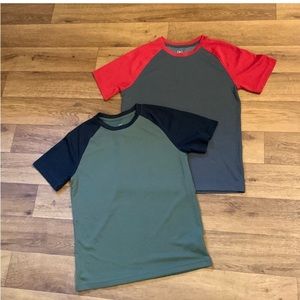 Two short sleeve shirts